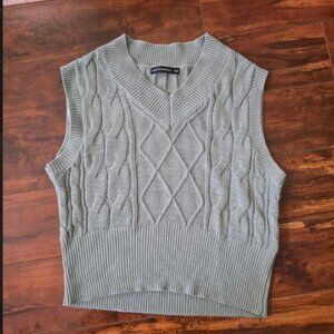 moon & madison green vest